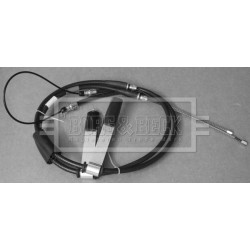 Handbrake Cable (mt) BORG & BECK BKB3267 OE Ref 545990033