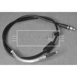Handbrake Cable (mt) BORG & BECK BKB3308 OE Ref 34 40 9 813 389