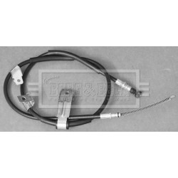Handbrake Cable (mt) BORG & BECK BKB3319 OE Ref 96683000