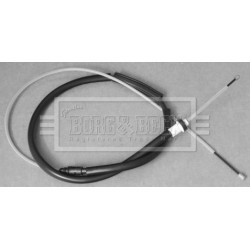 Handbrake Cable (mt) BORG & BECK BKB3333 OE Ref 9671813380