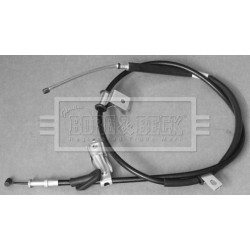 Handbrake Cable (mt) BORG & BECK BKB3336 OE Ref 26051-AG010