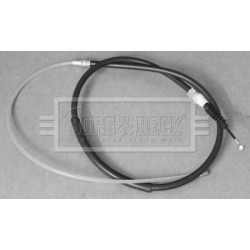 Handbrake Cable (mt) BORG & BECK BKB3349 OE Ref 1T0 609 721 G