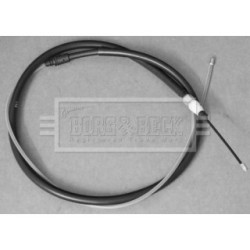 Handbrake Cable (mt) BORG & BECK BKB3400 OE Ref 9684567680