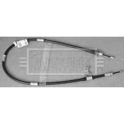 Handbrake Cable (mt) BORG & BECK BKB3414 OE Ref 52128118-AF