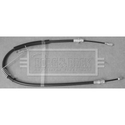 Handbrake Cable (mt) BORG & BECK BKB3432 OE Ref 1552043