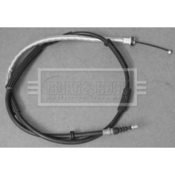 Handbrake Cable (mt) BORG & BECK BKB3443 OE Ref 51826007