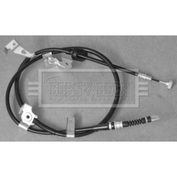 Handbrake Cable (mt) BORG & BECK BKB3477 OE Ref 54402-55L10