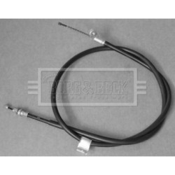 Handbrake Cable (mt) BORG & BECK BKB3481 OE Ref 36530-1KK0B