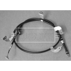 Handbrake Cable (mt) BORG & BECK BKB3486 OE Ref 54402-68L20