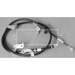 Handbrake Cable (mt) BORG & BECK BKB3487 OE Ref 54401-68L20