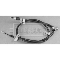 Handbrake Cable (mt) BORG & BECK BKB3505 OE Ref 59760-2R300