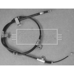 Handbrake Cable (mt) BORG & BECK BKB3589 OE Ref 59760-4H300