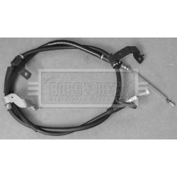 Handbrake Cable (mt) BORG & BECK BKB3592 OE Ref 59760-1F-600