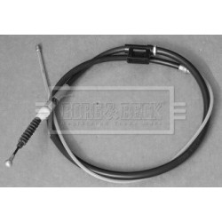 Handbrake Cable (mt) BORG & BECK BKB3673 OE Ref 5Q0 609 721 BF