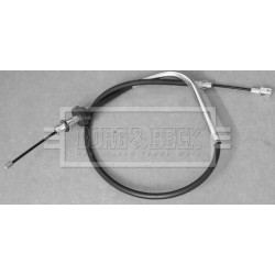 Handbrake Cable (mt) BORG & BECK BKB3677 OE Ref 1441585