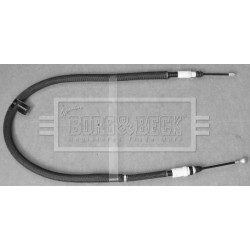 Handbrake Cable (mt) BORG & BECK BKB3700 OE Ref 9801566780