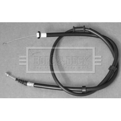 Handbrake Cable (mt) BORG & BECK BKB3702 OE Ref 51900394