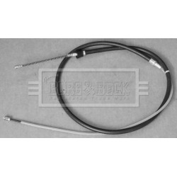 Handbrake Cable (mt) BORG & BECK BKB3712 OE Ref 1J0 609 721 BA