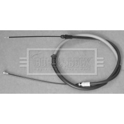 Handbrake Cable (mt) BORG & BECK BKB3733 OE Ref 4408336
