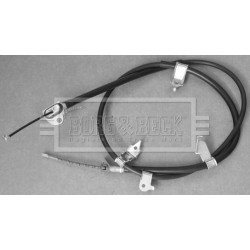 Handbrake Cable (mt) BORG & BECK BKB3742 OE Ref 4643042140