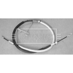 Handbrake Cable (mt) BORG & BECK BKB3752 OE Ref 1853025