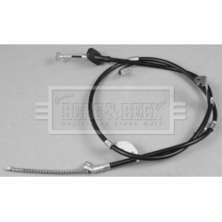 Handbrake Cable (mt) BORG & BECK BKB3769 OE Ref 54401 68L02