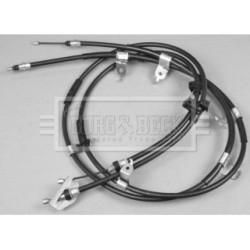 Handbrake Cable (mt) BORG & BECK BKB3772 OE Ref 1857404