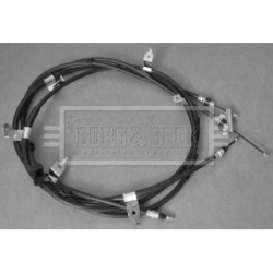 Handbrake Cable (mt) BORG & BECK BKB3780 OE Ref 1883195