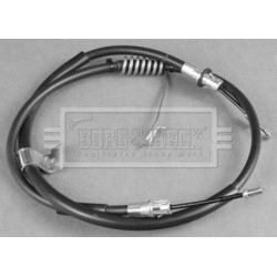 Handbrake Cable (mt) BORG & BECK BKB3784 OE Ref 1830745