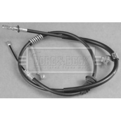 Handbrake Cable (mt) BORG & BECK BKB3785 OE Ref 1884942