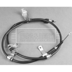 Handbrake Cable (mt) BORG & BECK BKB3787 OE Ref 597701P000
