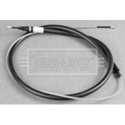Handbrake Cable (mt) BORG & BECK BKB3789 OE Ref 9677689280