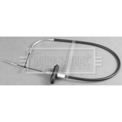 Handbrake Cable (mt) BORG & BECK BKB3812 OE Ref 34 40 6 852 186