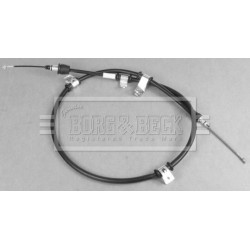 Handbrake Cable (mt) BORG & BECK BKB3826 OE Ref 59770 2Y500