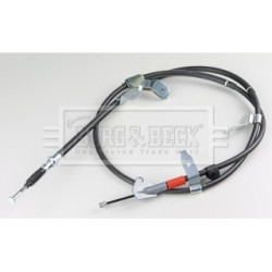 Handbrake Cable (mt) BORG & BECK BKB3882 OE Ref 46420 47080