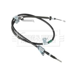 Handbrake Cable (mt) BORG & BECK BKB3950 BORG & BECK