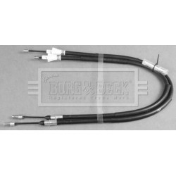 Handbrake Cable (mt) BORG & BECK BKB6001 OE Ref 77 01 478 158