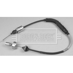 Clutch Cable BORG & BECK BKC1443 OE Ref 7700432383