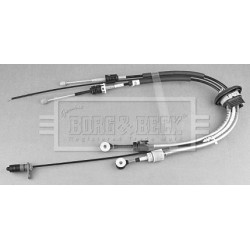 Handbrake Cable (mt) BORG & BECK BKG1010 OE Ref 2444.EJ