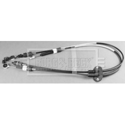 Handbrake Cable (mt) BORG & BECK BKG1107 OE Ref 1450923