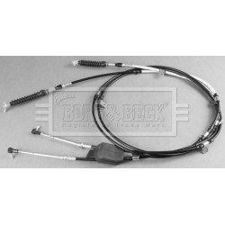 Handbrake Cable (mt) BORG & BECK BKG1120 OE Ref 344139X205