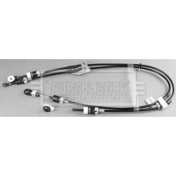 Handbrake Cable (mt) BORG & BECK BKG1128 OE Ref C1BR7E395BG
