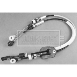 Handbrake Cable (mt) BORG & BECK BKG1154 OE Ref 2225899