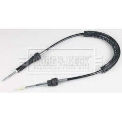 Handbrake Cable (mt) BORG & BECK BKG1207 OE Ref 1K0 711 266K