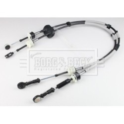 Handbrake Cable (mt) BORG & BECK BKG1289 OE Ref 1763603700