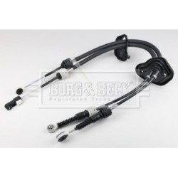 Handbrake Cable (mt) BORG & BECK BKG1290 OE Ref 8200755652