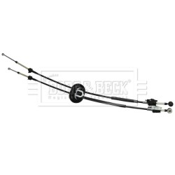 Handbrake Cable (mt) BORG & BECK BKG1367 OE Ref 9676190280