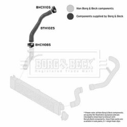 Hose Clip BORG & BECK BTH1026 OE Ref 1350776080