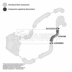 Hose Clip BORG & BECK BTH1138 OE Ref 6Q0 145 828 D