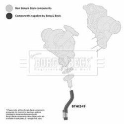 Hose Clip BORG & BECK BTH1249 OE Ref 0381.28